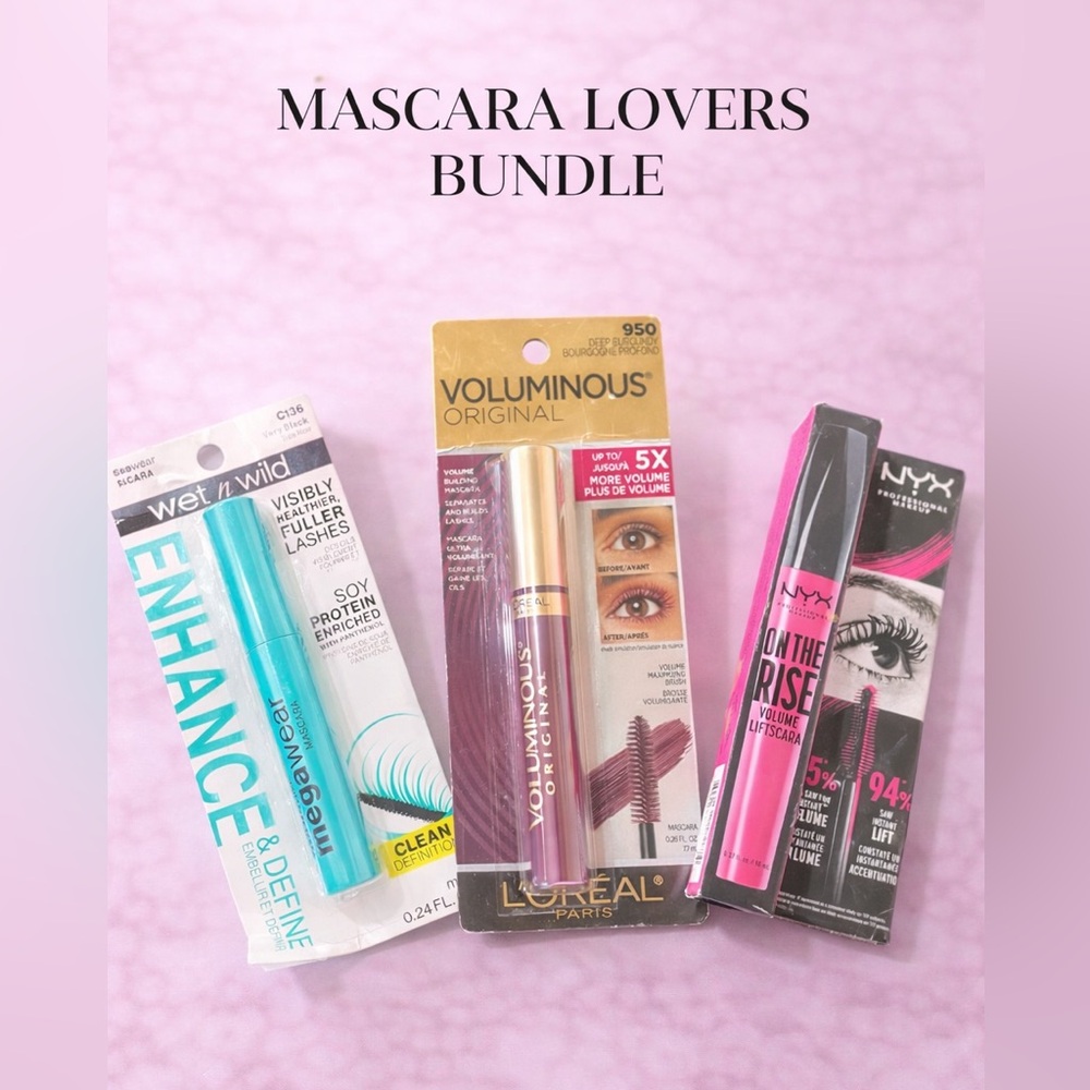 L'Oréal, NYX & Wet n Wild Mascara Bundle M251